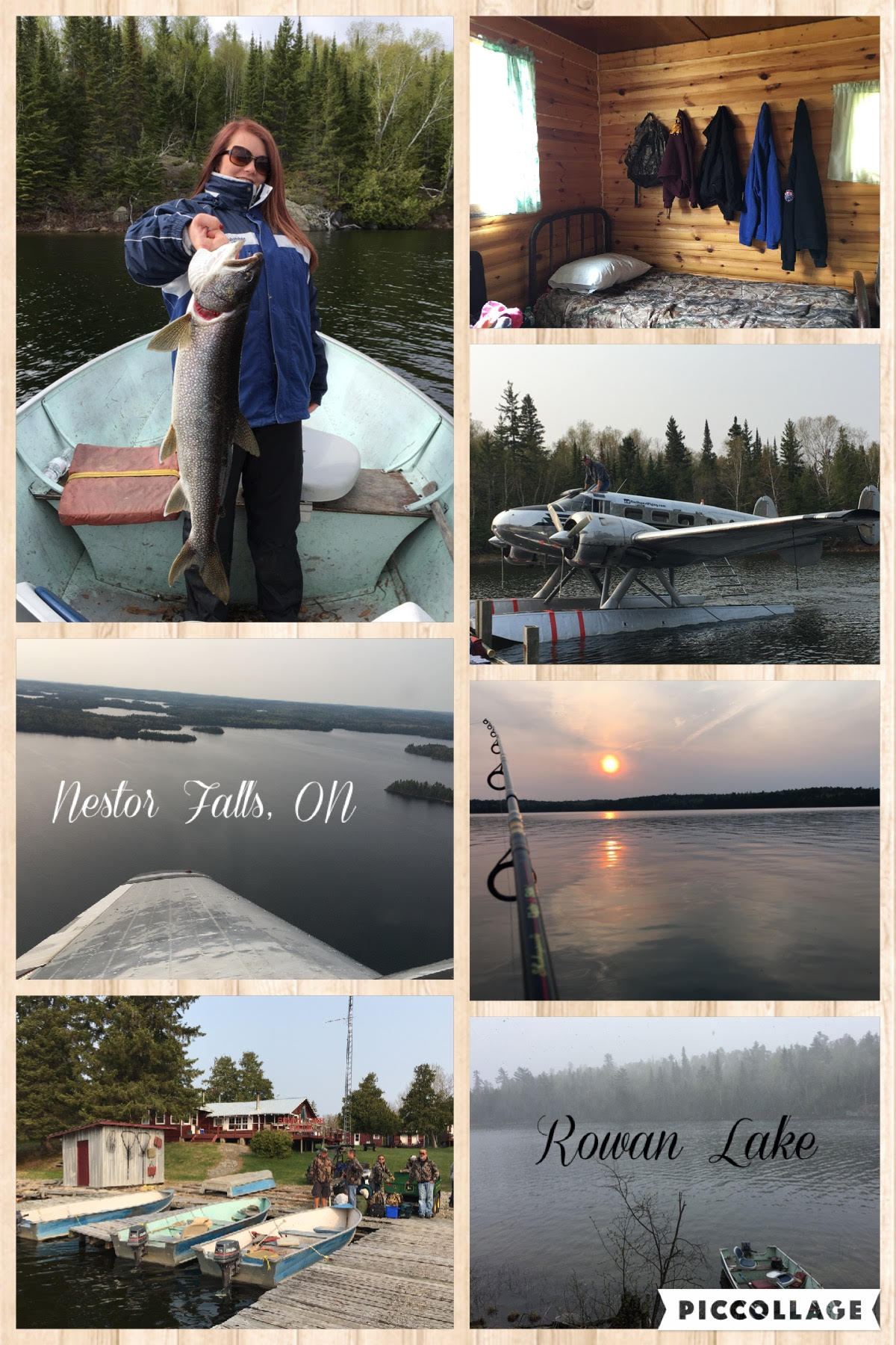 Fly-in remote fishing camp - trophy muskie, walleye, bass, northern pike and lake trout