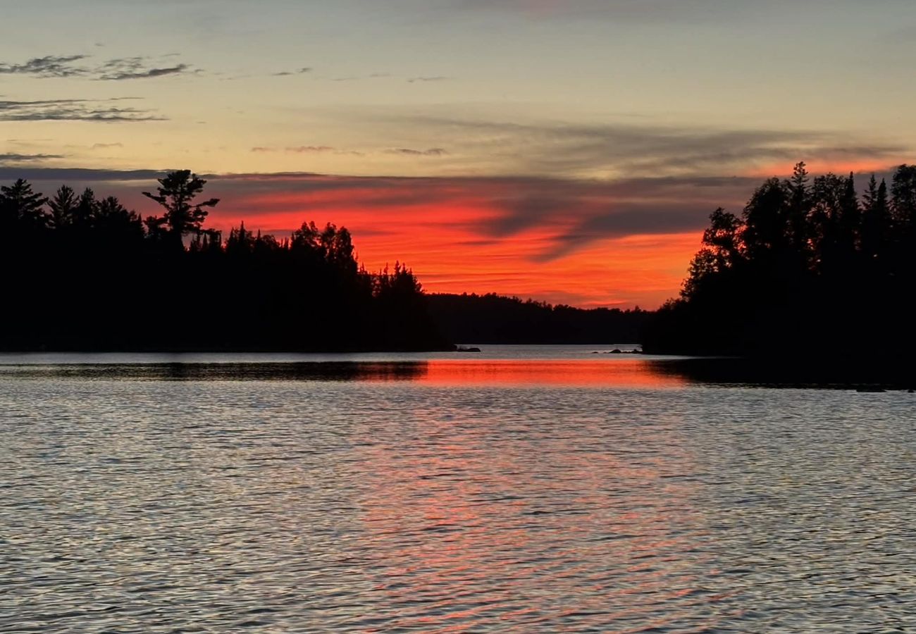 Last light over the lake